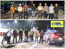 Polsek Medang Deras Gelar Patroli Malam Antisipasi Kejahatan dan Premanisme