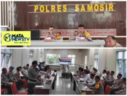 Polres Samosir Gelar Anev Gangguan Kamtibmas 2024: Fokus Penyelesaian Kasus dan Antisipasi Kejahatan