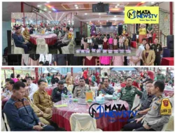 Wakapolres Sergai Hadiri Open House Natal Kodim 0204/DS di Pantai Pondok Permai