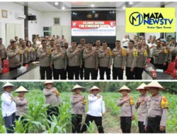 Polres Serdang Bedagai Gelar Monitoring dan Evaluasi Ketahanan Pangan dan Senjata Api oleh Itwasum Polri