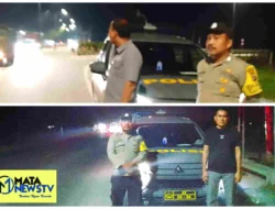 Polsek Lima Puluh Gelar Patroli Malam, Pastikan Situasi Aman dan Kondusif