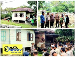 Polres Samosir Kawal Ketat Eksekusi Lahan dan Bangunan di Desa Lumban Suhi-Suhi Toruan
