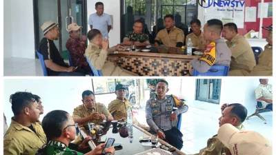 Polsek Indrapura Lakukan Sambang dan Cooling System untuk Jaga Keamanan Wilayah