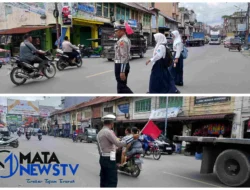 Satlantas Polres Labuhanbatu Selatan Gelar Turjaglalin Siang Hari di Titik Rawan Macet dan Kecelakaan