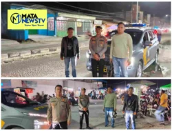 Polsek Labuhan Ruku Gelar Patroli Malam, Pastikan Situasi Aman dan Kondusif