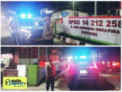 Polsek Indrapura Gelar Patroli Malam Antisipasi Gangguan Kamtibmas