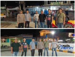 Polsek Medang Deras Gelar Patroli Malam, Pastikan Kamtibmas Tetap Kondusif