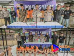 Kapolres Sergai Ungkap Kasus Begal, 8 Pelaku Ditangkap