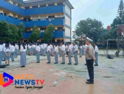 Satlantas Polres Pelabuhan Belawan Sosialisasikan Tertib Lalu Lintas di SMA dan SMK Yapim Taruna