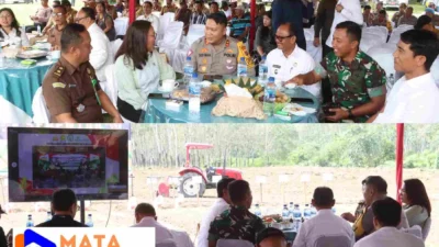 Kapolres Simalungun dan Forkopimda Dukung Penanaman Jagung Serentak 1 Juta Hektar untuk Swasembada Pangan 2025