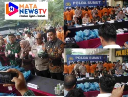 Polrestabes Medan Berhasil Ungkap 45 Kasus Narkoba, Amankan 76 Tersangka