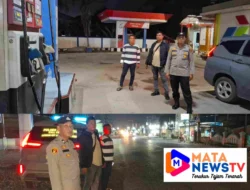 Polsek Indrapura Gelar Patroli Malam, Antisipasi Balap Liar, Begal, dan Tawuran