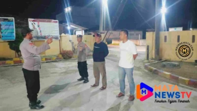 Polsek Medang Deras Gelar Apel Malam, Antisipasi Kejahatan Jalanan dan Premanisme