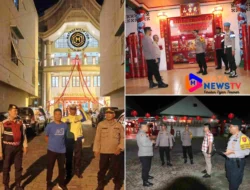 Polres Sergai Gelar Patroli Skala Besar untuk Amankan Perayaan Malam Tahun Baru Imlek 2576 Kongzili