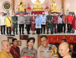 Forkopimda Pematang Siantar Kunjungi Vihara dalam Puncak Perayaan Imlek 2576 Kongzili