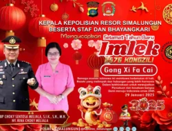 Kapolres Simalungun Ucapkan Selamat Tahun Baru Imlek 2576, Tegaskan Komitmen Jaga Kerukunan
