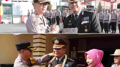 Upacara Wisuda Purna Bhakti Kabag Ren Polres Samosir, AKBP Kristian Sianturi, Berlangsung Hikmat