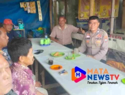 Polsek Medang Deras Laksanakan Kegiatan Sambang dan Sosialisasi Antisipasi Kejahatan Jalanan di Desa Pematang Cengkring