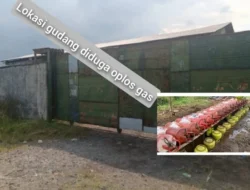 Warga Cemas, Gudang Diduga Tempat Pengoplos Gas Subsidi Rawan Kebakaran