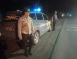 Polsek Lima Puluh Gelar Patroli Malam, Situasi Kamtibmas Aman dan Kondusif