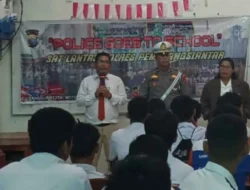 Satlantas Polres Pematangsiantar Gelar Police Go to School di YP GKPI 2