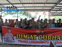 “Jum’at Curhat”  Warga Desa Perlabian Antusias Sampaikan Aspirasi