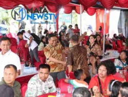 Kapolres Pematangsiantar Hadiri Acara Open House Ketua DPRD