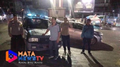 Polsek Bilah Hulu Laksanakan Patroli Blue Light untuk Berantas Kejahatan Jalanan