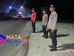 Polsek Lima Puluh Gelar Patroli Malam untuk Menjaga Keamanan Wilayah