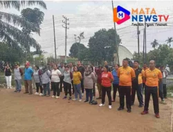 Bhabinkamtibmas Polsek Siantar Marihat Bersama 3 (Tiga) Pilar Laksanakan Gotong Royong
