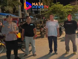 Polsek Medang Deras Gelar Patroli Malam Antisipasi Kejahatan dan Geng Motor