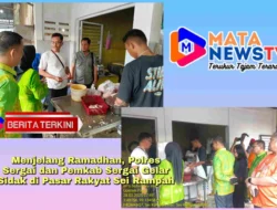 Menjelang Ramadhan, Polres Sergai dan Pemkab Sergai Gelar Sidak di Pasar Rakyat Sei Rampah