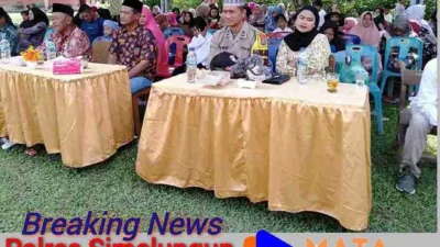 Bhabinkamtibmas Polsek Bosar Maligas Hadiri Peringatan Isra’ Mi’raj di SDN 091709 Afd II Tinjowan