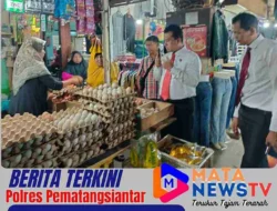 Sat Reskrim Polres Pematangsiantar Cek Stok dan Harga Bahan Pokok Jelang Ramadhan