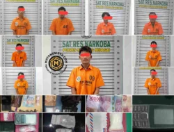 Sat Narkoba Polres Sergai Ungkap 30 Kasus Narkoba di Januari 2025, 42 Tersangka Diamankan