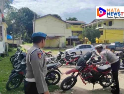 Polres Samosir Libatkan Seluruh Satuan Fungsi dalam Pengamanan Ibadah Minggu Gereja