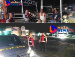 Patroli Malam Polsek Lima Puluh, Pastikan Kamtibmas Kondusif dan Cegah Kejahatan