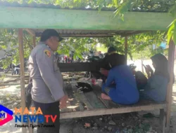 Bhabinkamtibmas Polsek Medang Deras Gencarkan Cooling System Pasca Pilgub dan Pilkada
