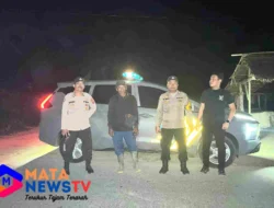 Personel Polsek Lima Puluh Gelar Patroli Malam, Antisipasi Kejahatan dan Gangguan Kamtibmas