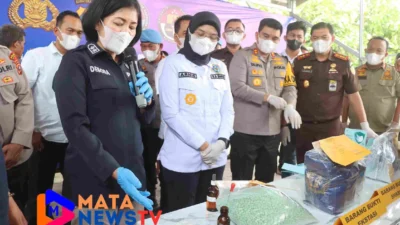 Polres Batu Bara Musnahkan Barang Bukti Narkotika Senilai Miliaran Rupiah