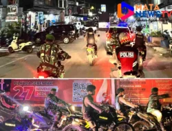 Polres Samosir Gelar Patroli Skala Besar dan Pengamanan Rapat Pleno Pilkada Serentak 2024