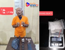 Satres Narkoba Polres Langkat Amankan Pengedar Sabu di Tanjung Pura