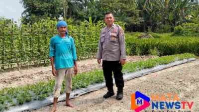 Polsek Medang Deras Dukung Program 100 Hari Kerja Presiden di Sektor Ketahanan Pangan