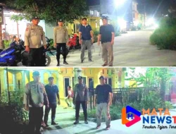 Polsek Medang Deras Gelar Patroli Malam, Antisipasi Kejahatan dan Premanisme
