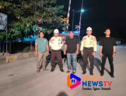 Polsek Medang Deras Gelar Patroli Malam untuk Ciptakan Kondusifitas Kamtibmas