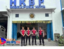 Polres Batu Bara Gelar Patroli dan Pengamanan Gereja, Pastikan Situasi Kondusif