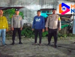 Polsek Medang Deras Gelar Patroli Malam, Antisipasi Kejahatan dan Geng Motor