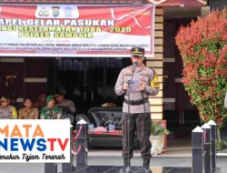 Polres Samosir Kerahkan 63 Personel dalam Operasi Keselamatan Toba 2025, Fokus Tekan Angka Kecelakaan