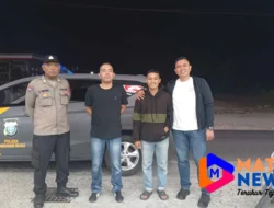Polsek Labuhan Ruku Gelar Patroli Malam, Cegah Gangguan Kamtibmas di Wilayah Hukum Polres Batu Bara