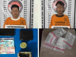 Polres Pematangsiantar Tangkap Dua Pengedar Sabu, Amankan 3,56 Gram Barang Bukti